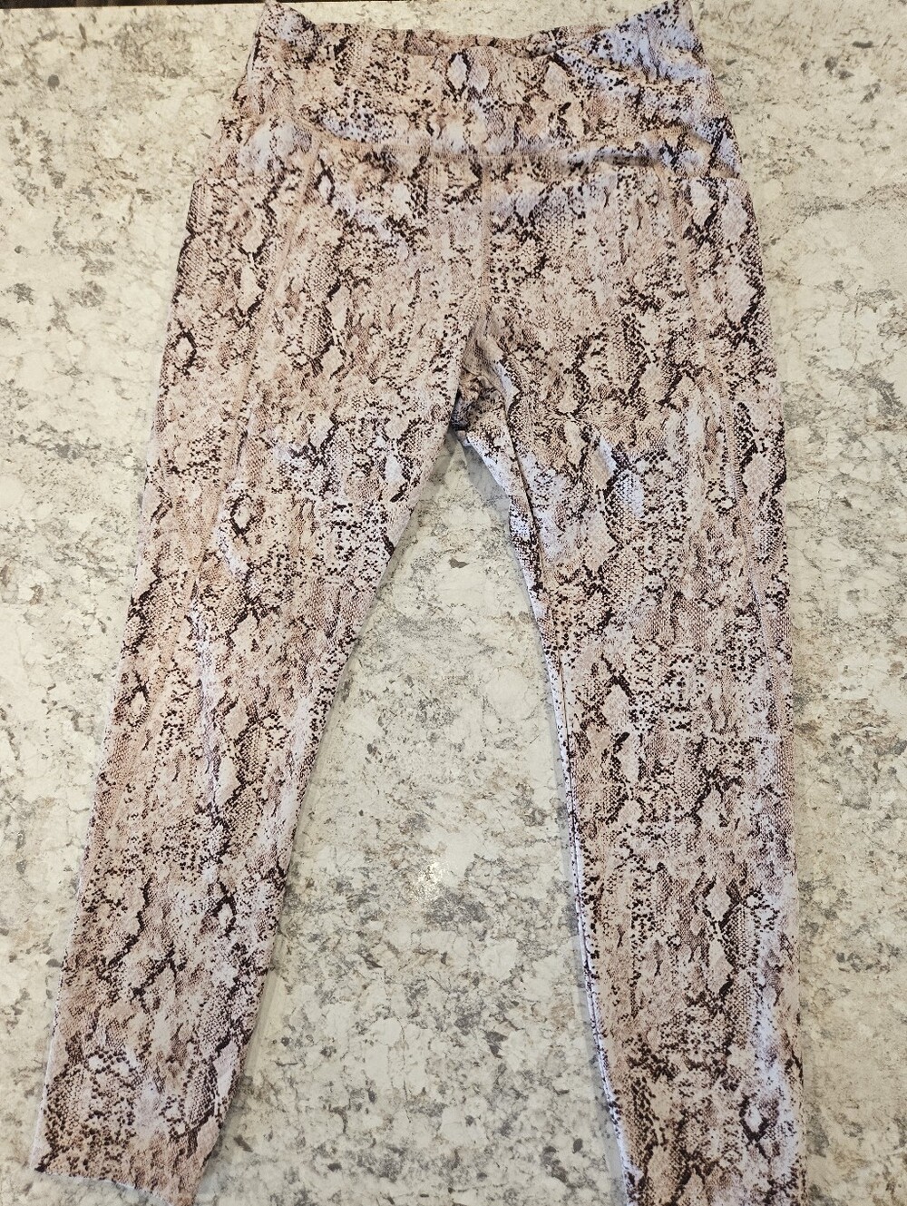 Neutral Snake Print Leggings